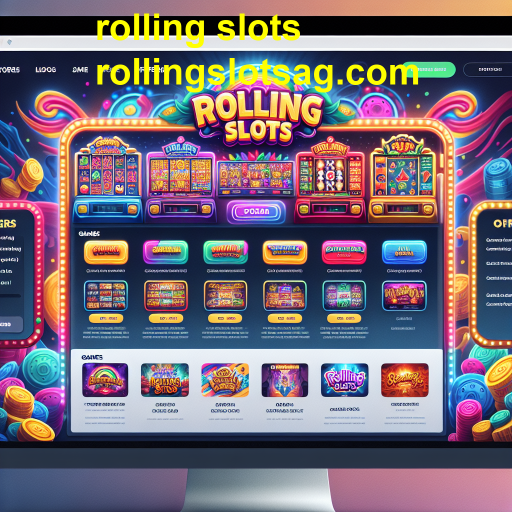 Explore as Ofertas de Jogos em Rolling Slots